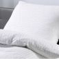 Poszewka Hotelowa Biała Kora Bawełna 100% Zamek Błyskawiczny 70x80 140 g/m²
