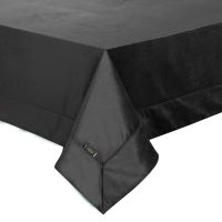 OBRUS EUROFIRANY VELVET 145 X 220 CM CZARNY