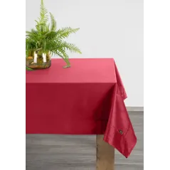 OBRUS EUROFIRANY VELVET 145 X 220 CM BORDOWY