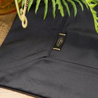 OBRUS EUROFIRANY VELVET 145 X 180 CM CZARNY