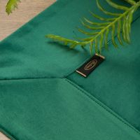 OBRUS EUROFIRANY VELVET 145 X 180 CM CIEMNOZIELONY