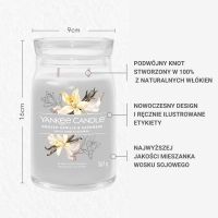 Świeca Yankee Candle duża Smoked Vanilla&Cashmere