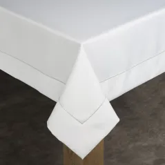 OBRUS EUROFIRANY MADELE 140 X 400 CM BIAŁY