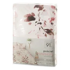Pościel Eurofirany D91 Powdery 160X200 cm, 2 szt. 70X80 cm biały