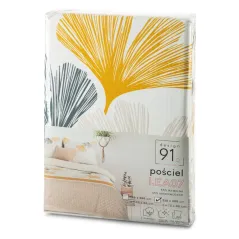 Pościel Eurofirany D91 Lea 07 220X200 cm, 2 szt. 70X80 cm biały