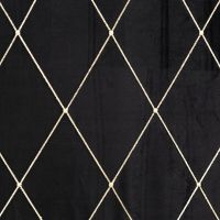 ZASŁONA EUROFIRANY DEKORACYJNA PIERRE CARDIN MARGO 140X250 CM CZARNY