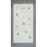 DYWANIK ŁAZIENKOWY EUROFIRANY BABY4 80 X 150 CM POPIELATY