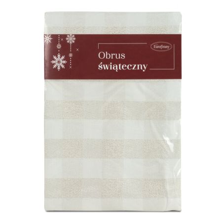 EUROFIRANY OBRUS OBRUS FLASH 3 40 X 140 CM KREMOWY