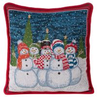 ŚWIĄTECZNA POSZEWKA EUROFIRANY XMAS 45X45 CM CZERWONY