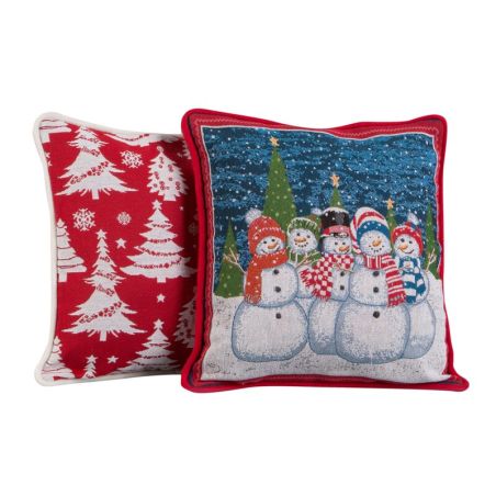 Świąteczna poszewka Eurofirany Xmas 45X45 cm czerwony