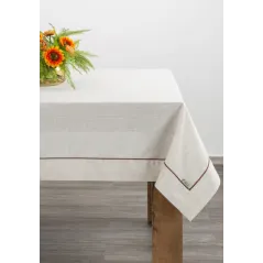 OBRUS EUROFIRANY NATU 9 145X300 CM NATURALNY