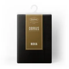 Obrus Eurofirany Stella 2 140 x 220 cm czarny