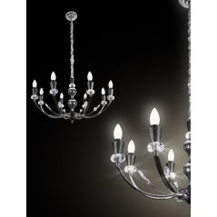 LAMPA EUROFIRANY MELBA (03) (FI) 71X120CM SREBRNY