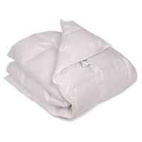 Kołdra puchowa kasetowa natural Piórex 160/200 biała 1KG