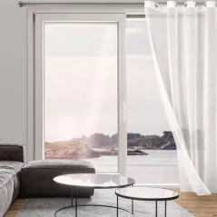 EUROFIRANY FIRANA TAMINA 140X250CM BIAŁY