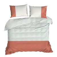 KOMPLET POŚCIELI EUROFIRANY NOVAD 220X200 CM, 2 SZT. 70X80 CM BIAŁY