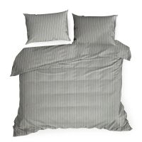 KOMPLET POŚCIELI EUROFIRANY ETNO 01 220X200 CM, 2 SZT. 70X80 CM STALOWY
