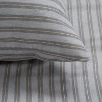 KOMPLET POŚCIELI EUROFIRANY ETNO 01 220X200 CM, 2 SZT. 70X80 CM STALOWY