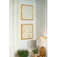 OBRAZ EUROFIRANY LC/LUNA2/OBRAZ 53X53 B+ZŁOT
