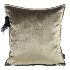 POSZEWKA EUROFIRANY ROYAL 5 45X45 CM CIEMNOBEŻOWY