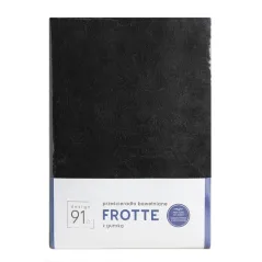 Prześcieradło Eurofirany D91/PRZE/FROT/CZ 140X200+20CM 170 czarny