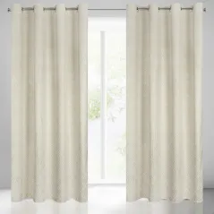 ZASŁONA GOTOWA EUROFIRANY ARETA 140X250 CM KREMOWY