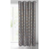 ZASŁONA GOTOWA EUROFIRANY ARETA 140X250 CM STALOWY