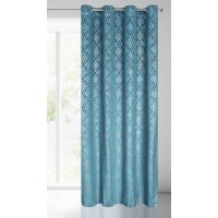 ZASŁONA GOTOWA EUROFIRANY ARETA 140X250 CM NIEBIESKI