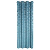 ZASŁONA GOTOWA EUROFIRANY ARETA 140X250 CM NIEBIESKI