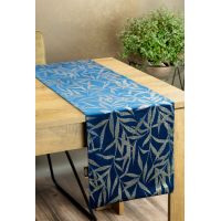 OBRUS EUROFIRANY BLINK 15 35 X 180 CM GRANATOWY