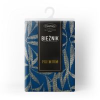 OBRUS EUROFIRANY BLINK 15 35 X 180 CM GRANATOWY