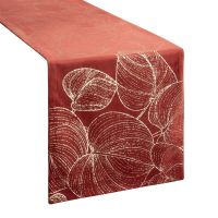 OBRUS EUROFIRANY BLINK 16 35X180 CM CEGLASTY