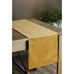 EUROFIRANY OBRUS BLINK 18 35 X 180 CM ZŁOTY