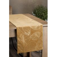 OBRUS EUROFIRANY BLINK 16 35X220 CM MIODOWY