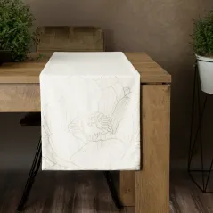 Eurofirany obrus Blink 13 35 x 140 cm biały