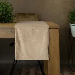 Eurofirany obrus Blink 13 35 x 180 cm beżowy