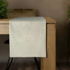 Eurofirany obrus Blink 13 35 x 180 cm jasnopopielaty