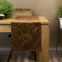 Eurofirany obrus Blink 13 35 x 180 cm brązowy