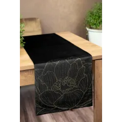 EUROFIRANY OBRUS BLINK 13 35 X 220 CM CZARNY