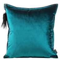 POSZEWKA EUROFIRANY ROYAL 5 45X45 CM CIEMNOTURKUSOWY