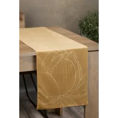 OBRUS EUROFIRANY BLINK 12 35 X 180 CM ZŁOTY