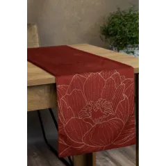 EUROFIRANY OBRUS BLINK 13 35 X 220 CM CEGLASTY