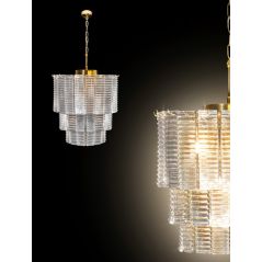 LAMPA EUROFIRANY DALIA (03) (FI) 42X50CM ZŁOTY