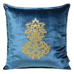 POSZEWKA EUROFIRANY ROYAL 4 45X45 CM NIEBIESKI