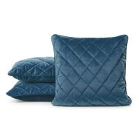 POSZEWKA EUROFIRANY VELVET 28 50X50 CM GRANATOWY