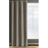 ZASŁONA EUROFIRANY GOTOWA D91 PARISA 135X250 CM CIEMNOBEŻOWY