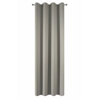 ZASŁONA EUROFIRANY GOTOWA D91 PARISA 135X250 CM CIEMNOBEŻOWY
