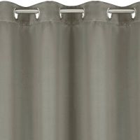 ZASŁONA EUROFIRANY GOTOWA D91 PARISA 135X250 CM CIEMNOBEŻOWY