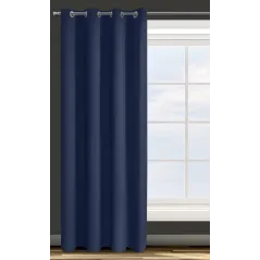 Zasłona Eurofirany gotowa D91 Parisa 135X250 cm granatowy