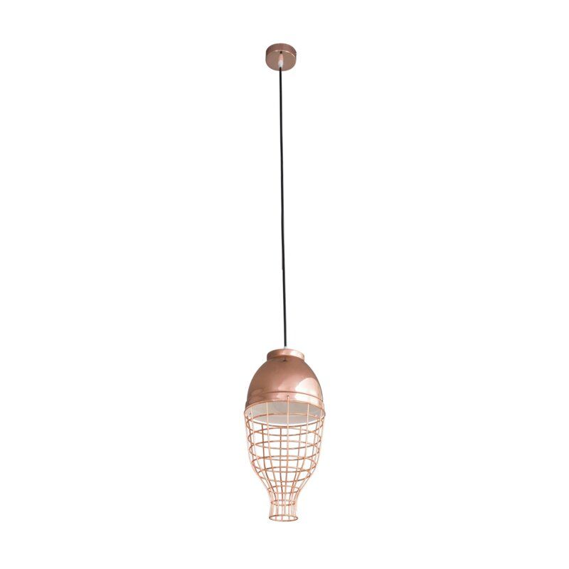 LAMPA EUROFIRANY LUCY (01) (FI) 20X21CM MIEDZIANY